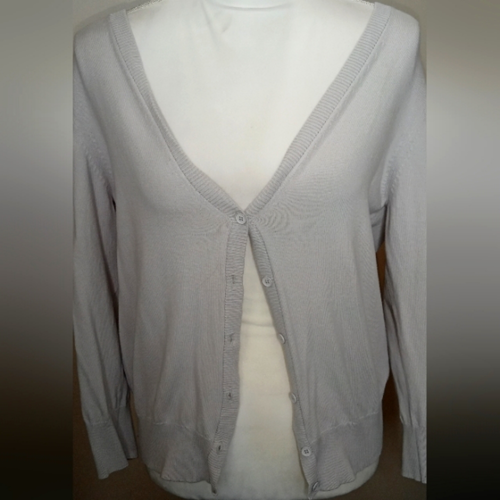 Mideum sleeve cardigan